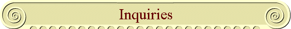 Inquiries